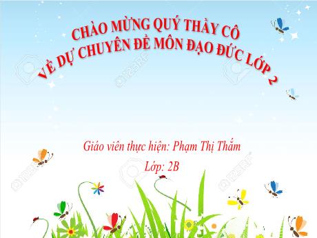 Bài giảng Đạo đức 2 - Tìm kiếm sự hỗ trợ nơi công cộng - Phạm Thị Thắm