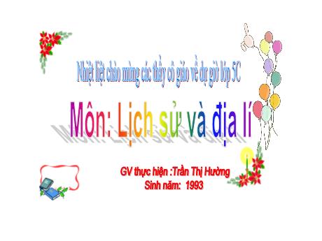 Bài giảng Lịch sử và Địa lí 5 (Kết nối tri thức) - Vương quốc Cam-pu-chia - Trần Thị Hường