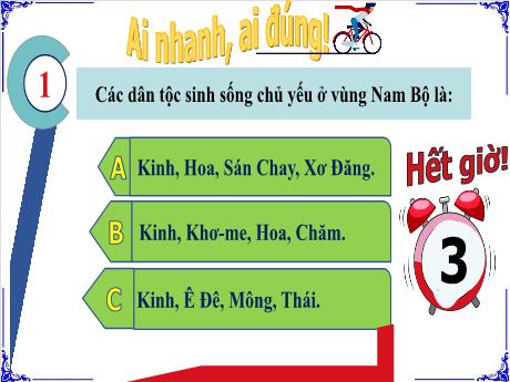 Bài giảng Lịch sử và Địa lý 4 - Ôn tập cuối năm