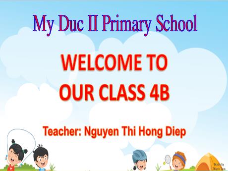 Bài giảng Tiếng Anh 4 (Global success) - Unit 5: Things we can do - Lesson 3 - Preiod 1 - Nguyen Thi Hong Diep