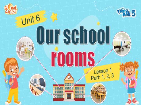 Bài giảng Tiếng Anh 5 (Global success) - Unit 6: Our school rooms - Lesson 1