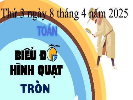 Bài giảng Toán Lớp 5 - Biểu đồ hình quạt tròn (Tiết 1) - Năm học 2024-2025